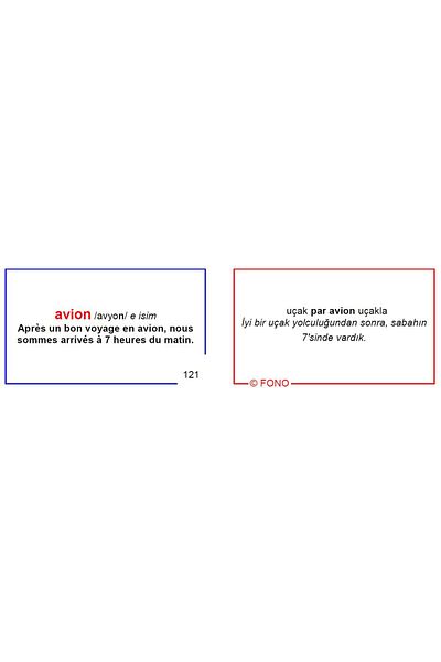 Fono Yayınları French Top 1000 Word Cards