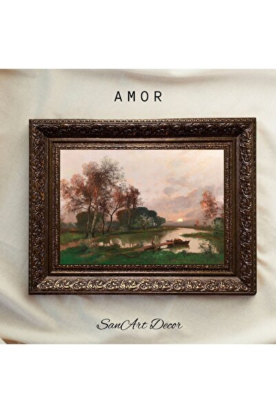 Sanart СПЕЦИАЛНА СЕРИЯ Винтидж живопис, Маслена живопис, Рамкирана картина, Х...