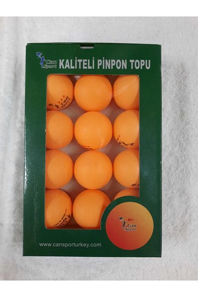 CAN SPORTS كرة بينبون 12 قطعة + 40 غاز 3 نجوم