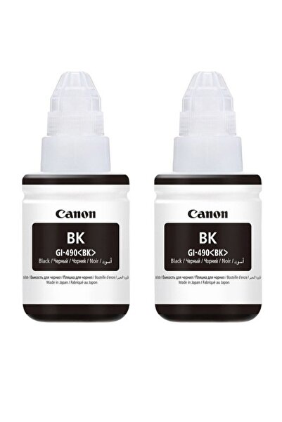 Canon Gı-490 Siyah Orjinal Mürekkep Kartuş Ikili Paket G3410