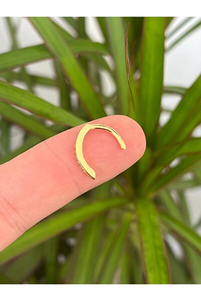 Karınca Piercing Alerji Yapmaz %100 Cerrrahi Çelik Göbek Piercingi Su Taşı Halka Piercing Küpesi