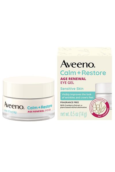 AVEENO 14Gr Calm Restore Age Renewal Gel under Eye Cream