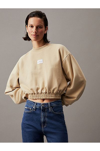 Calvin Klein Khaki Pullover Sweatshirt J20J223535