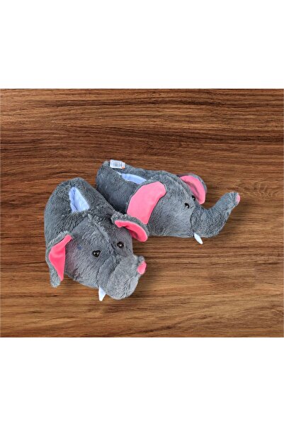 AkınalBella Unisex Plush Fluffy Slippers - Animal Figured Home Shoes