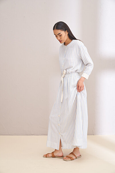 Kuaybe Gider LUCINE 3059 Model Blue Skirt