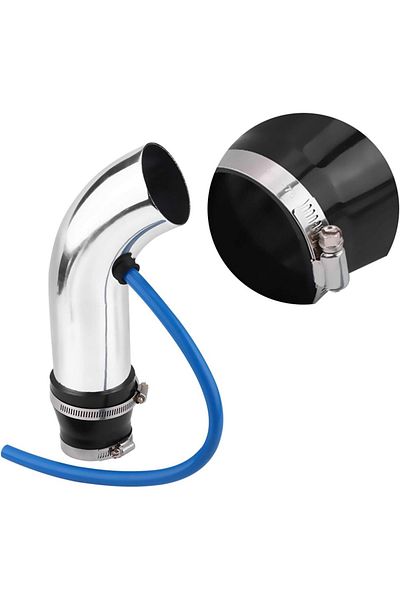 KOTO 76mm Silver Open Air Filter Pipe