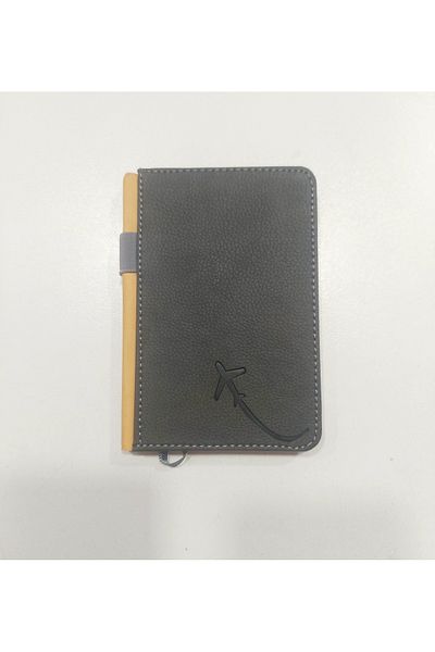Havacı Uçuş Dünyası Airplane Printed Mini Notebook - Plane Design