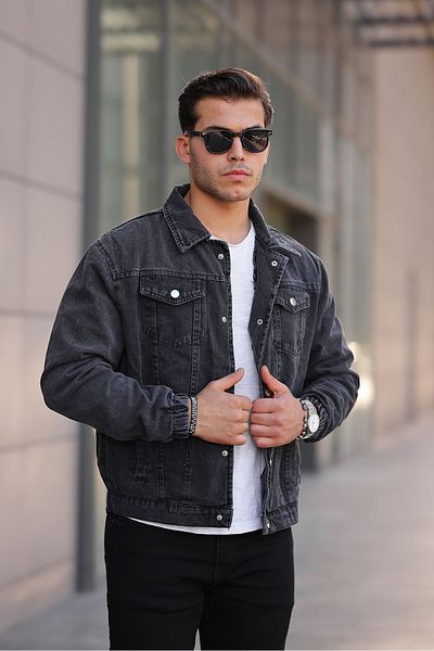 comstar Τζιν μπουφάν oversize με κουμπωτά