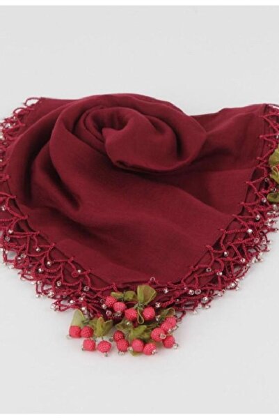 ALLURİNG THE BETTER ONE أوشحة مطرزة يدويًا مطرزة بالكرز