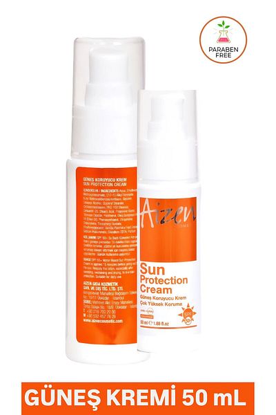 Aizen Very High Protection Sunscreen Cream 50ml