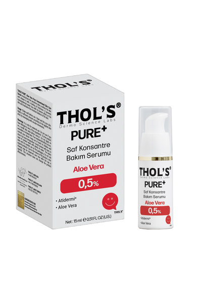 THOLS سيروم العناية بالبشرة من ثولز بيور+ ألوة فيرا 0.5% - (TB53) - 15 مل