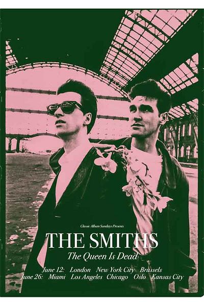 Taranist Poster de hârtie The Smiths The Queen Is Dead Copertina revistei Thick Art (30X42 CM)