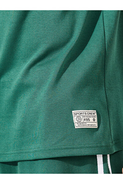 Styli Premium Varsity Print Oversized T-Shirt & Wide Leg Joggers Co-Ords