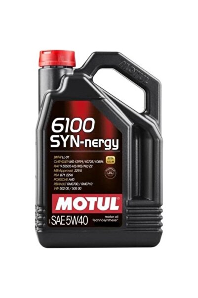 Motul 6100 Syn-nergy Sae 5w-40 5 Litre