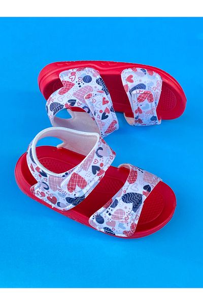 ÇOCUKÇA MODA Patterned Eva-soled Ultra Light Children's Sandals