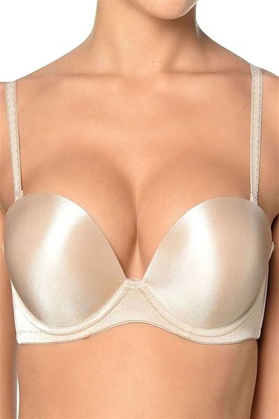 Orkide Women's Nude Cindy Double Padded Magic Bra