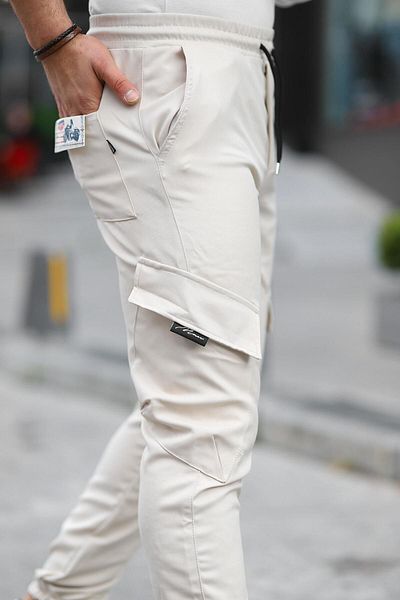 comstar Ανδρικό ελαστικό παντελόνι Jogger με ελαστική μέση