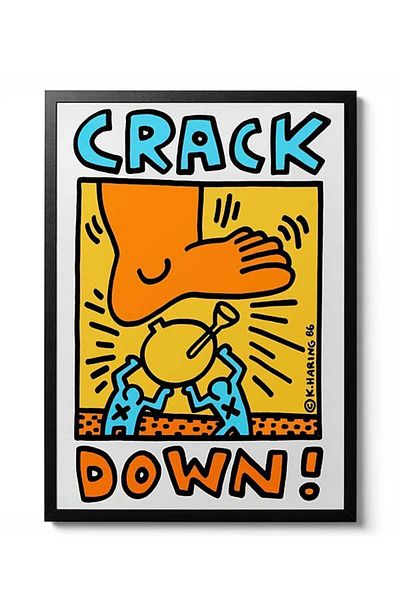 Taranist Χάρτινη αφίσα Keith Haring