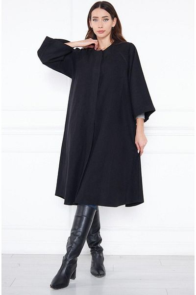 comstar Poncho oversize cu mânecă lungă pentru damă