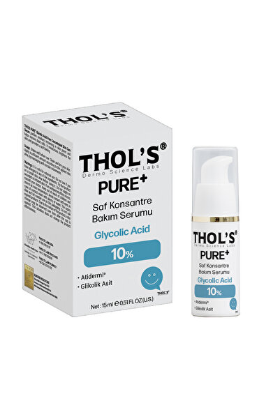 THOLS THOL'S PURE+ GLYCOLİC ACİD 10% - (TB58) BAKIM SERUMU - 15 ML