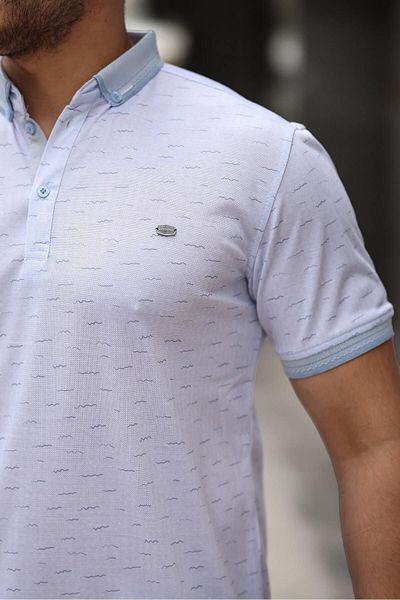 comstar Tricou slim cu model cu gât polo pentru bărbați