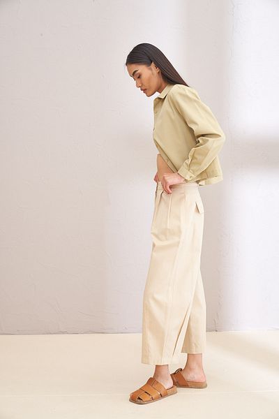 Kuaybe Gider Pantaloni model Beige Kaı 4120