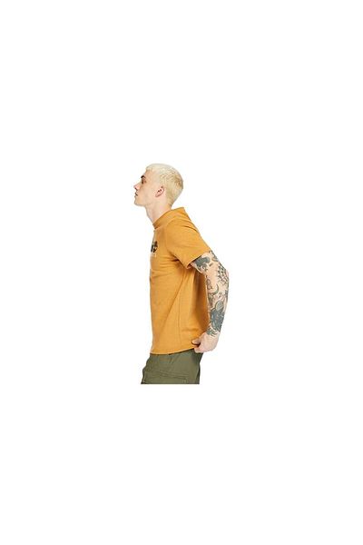 Timberland Tricou galben pentru bărbați model 1973 - Tb0a2cmap471