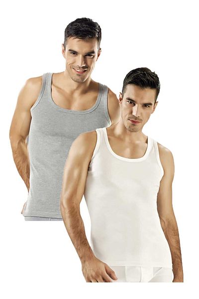 Namaldı 3 Pieces Cross Back 100% cotton Men's Undershirt New Season