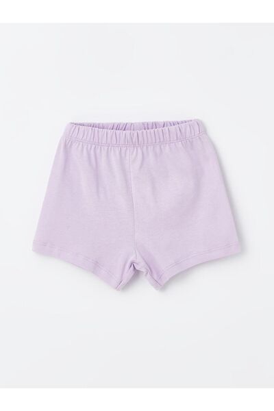 LC Waikiki LCW Baby - Crew Neck Shorts Pajamas Set for Baby Girl