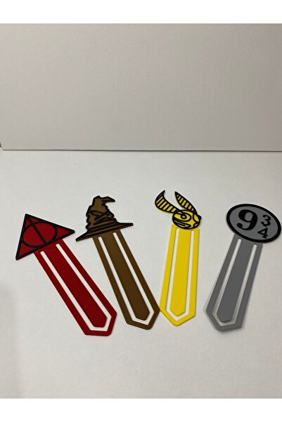 KSTECH إشارات مرجعية على شكل هاري بوتر - 4 قطع