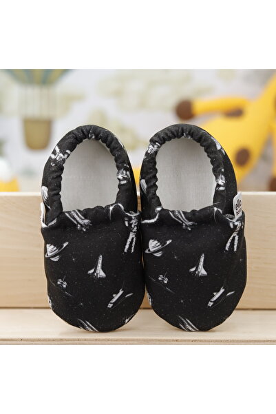 Ella Bonna Astronaut and Space Baby Booties Slippers - Non-Slip Sole, Home Boots Slippers