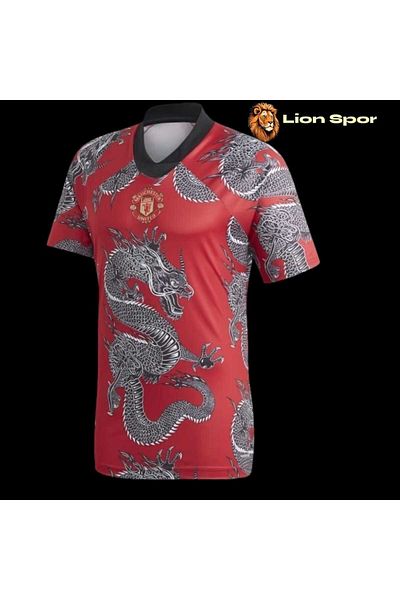 Lion Spor Μάντσεστερ Οντάντε 2020 - Κινέζικο Dragon Design Τζέρσεϊ για ενήλικες45656