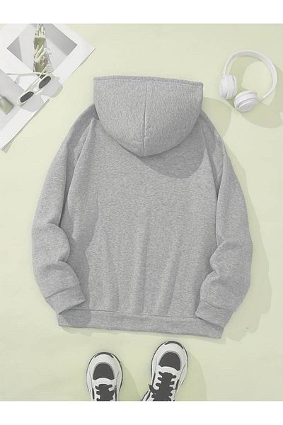 NOFLEN Φούτερ με κουκούλα Unisex USA με στάμπα oversize