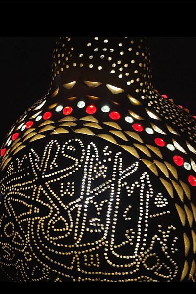 Tunca 88 Verse Chandelier Gourd Delicate