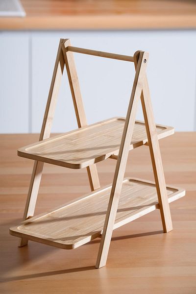 ACAR Bamboo Cookie Holder - Layered Design