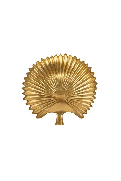 Mikasa Moor Leaf Bowl - Gold 28x29x7cm