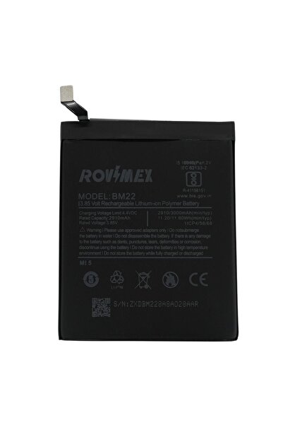 Rovimex Xiaomi Mi 5 Uyumlu Bm22 Batarya Pil