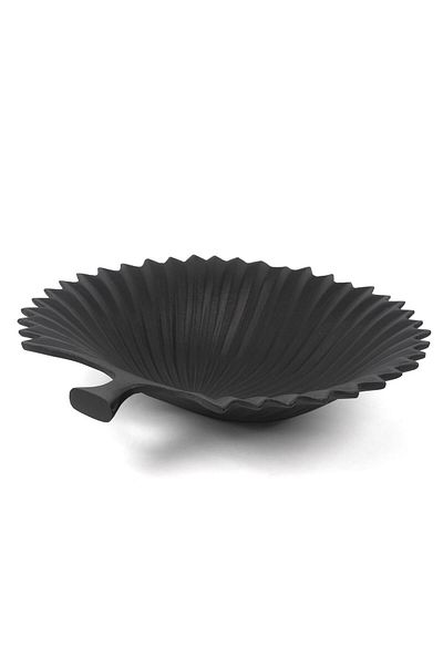 Mikasa Moor 35x37x8cm Black Leaf Bowl