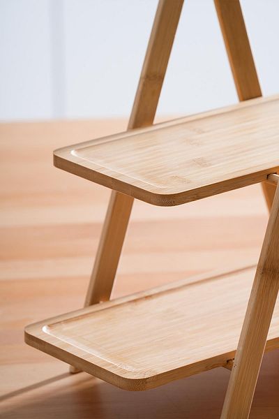 ACAR Bamboo Cookie Holder - Layered Design