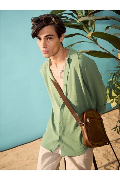 Mascln Sassafras By Styli قميص مناسب ومريح