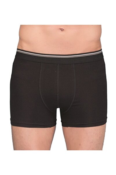 Berrak Boxer pentru bărbați negru cu 3 culori din Lycra