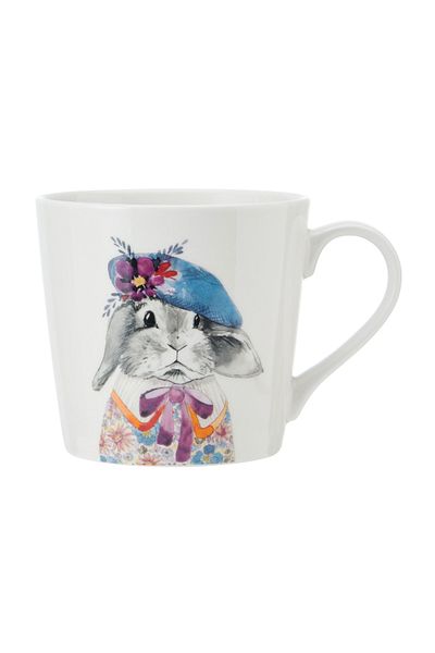 MIKASA Tipperleyhill 380ml Fine China Rabbit Cup - Mktippmugrab