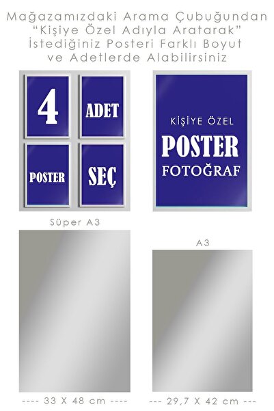 Taranist Kağıt Poster Hogwarts - Harry Potter Kuşe (30X42 CM)