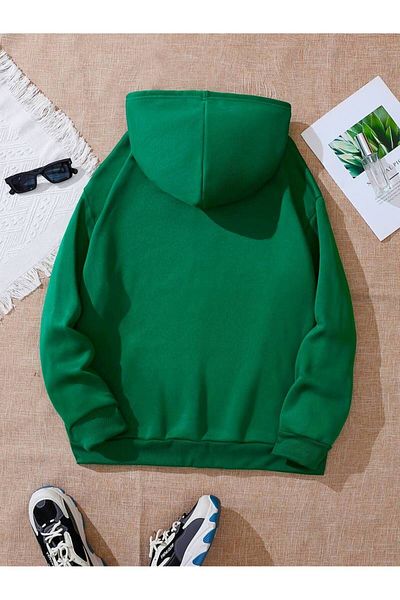 NOFLEN Φούτερ με κουκούλα Unisex USA με στάμπα oversize