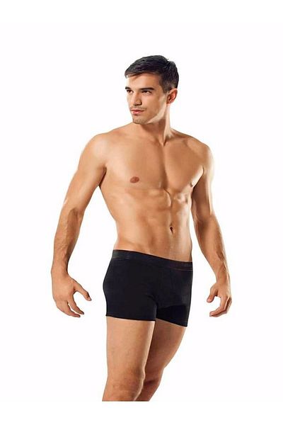 Namaldı Ανδρικό Μαύρο Λευκό Γκρι 3 Πακέτο Lycra Boxer