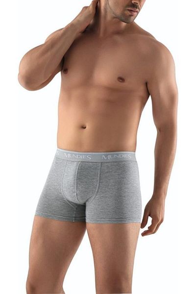 Mundies Μπόξερ Lycra 6 τεμαχίων σε γκρι χρώμα