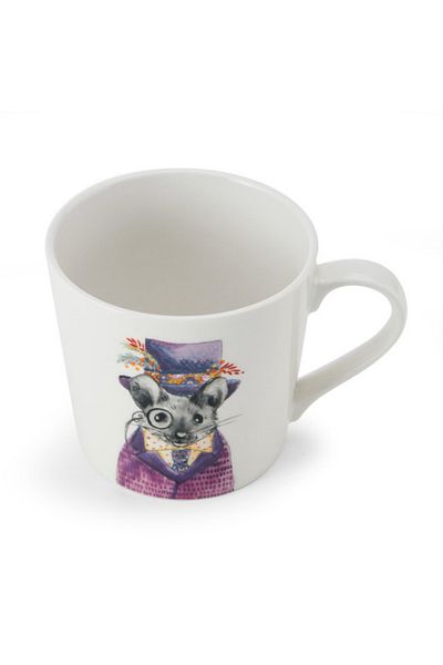 MIKASA Tipperleyhill 380ml Fine China Mug Mouse - Mktippmugmse