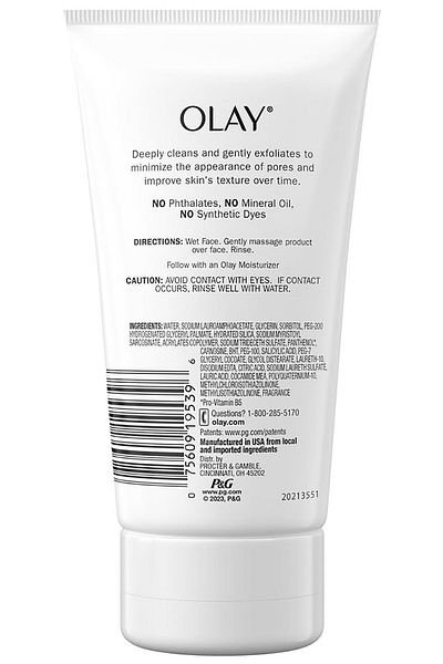 OLAY 150 مل مقشر إزالة السموم للمسام وتقشير الوجه