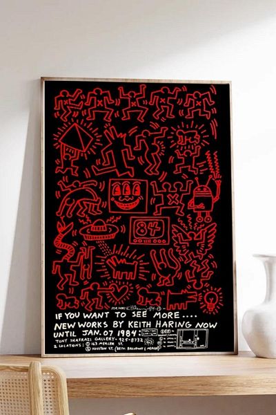 Taranist Χάρτινη αφίσα Keith Haring