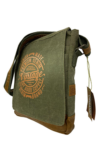 Old Cotton Western Bag 7112 - Waterproof and High Quality Canvas Messenger Bag